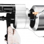 Mini MILLHOG 1-1/4in I.D. to 6 5/8in O.D. available with a pneumatic or electric motor.