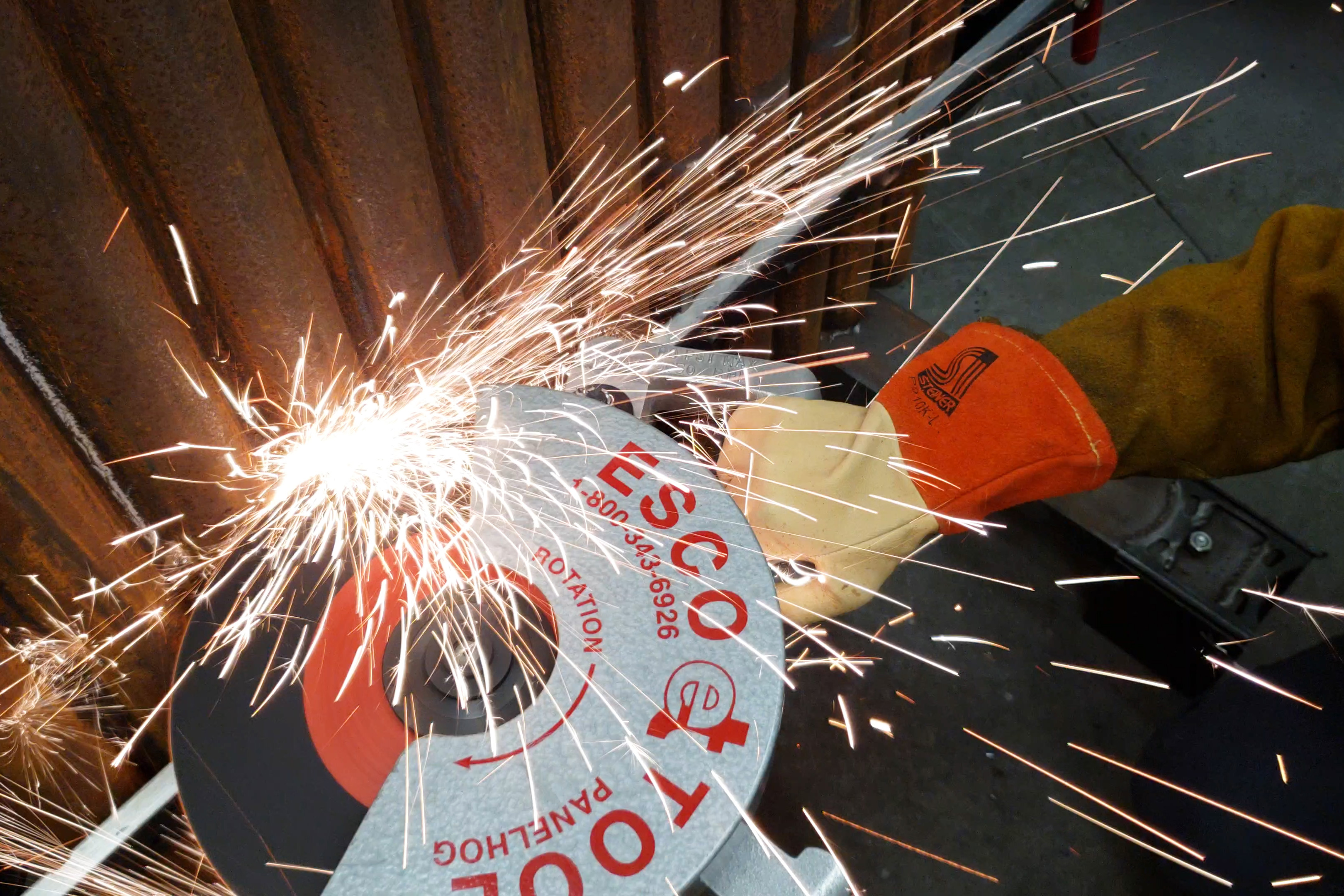 APS-438 Lower Cut Frame pipe saw