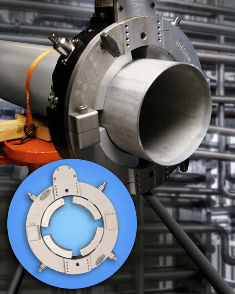 Cohog Split Frame Beveling Machine with Anti-Deformation Shoes