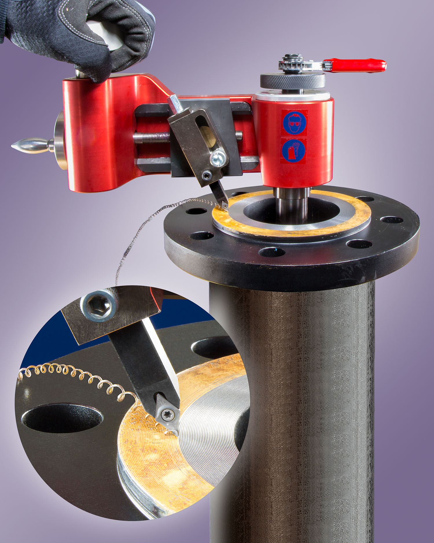Flange Hog 110 Flange Facing Tool