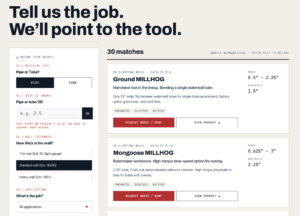 Esco Product Selector Tool