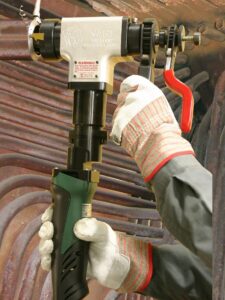 Electric Wart Millhog Beveling Machine In Boiler Situation